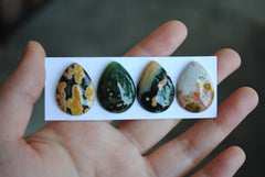 Drop Ocean Jasper cabochons