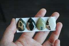 Drop Ocean Jasper cabochons