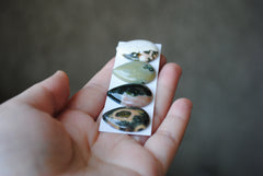 Drop Ocean Jasper cabochons