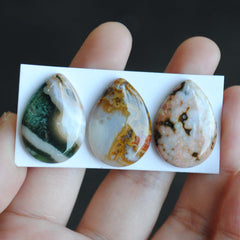 Drop Ocean Jasper cabochons