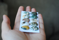 Drop Ocean Jasper cabochons