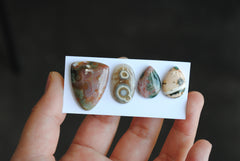Ocean Jasper cabochons