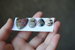Ocean Jasper cabochons