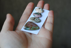 Ocean Jasper cabochons