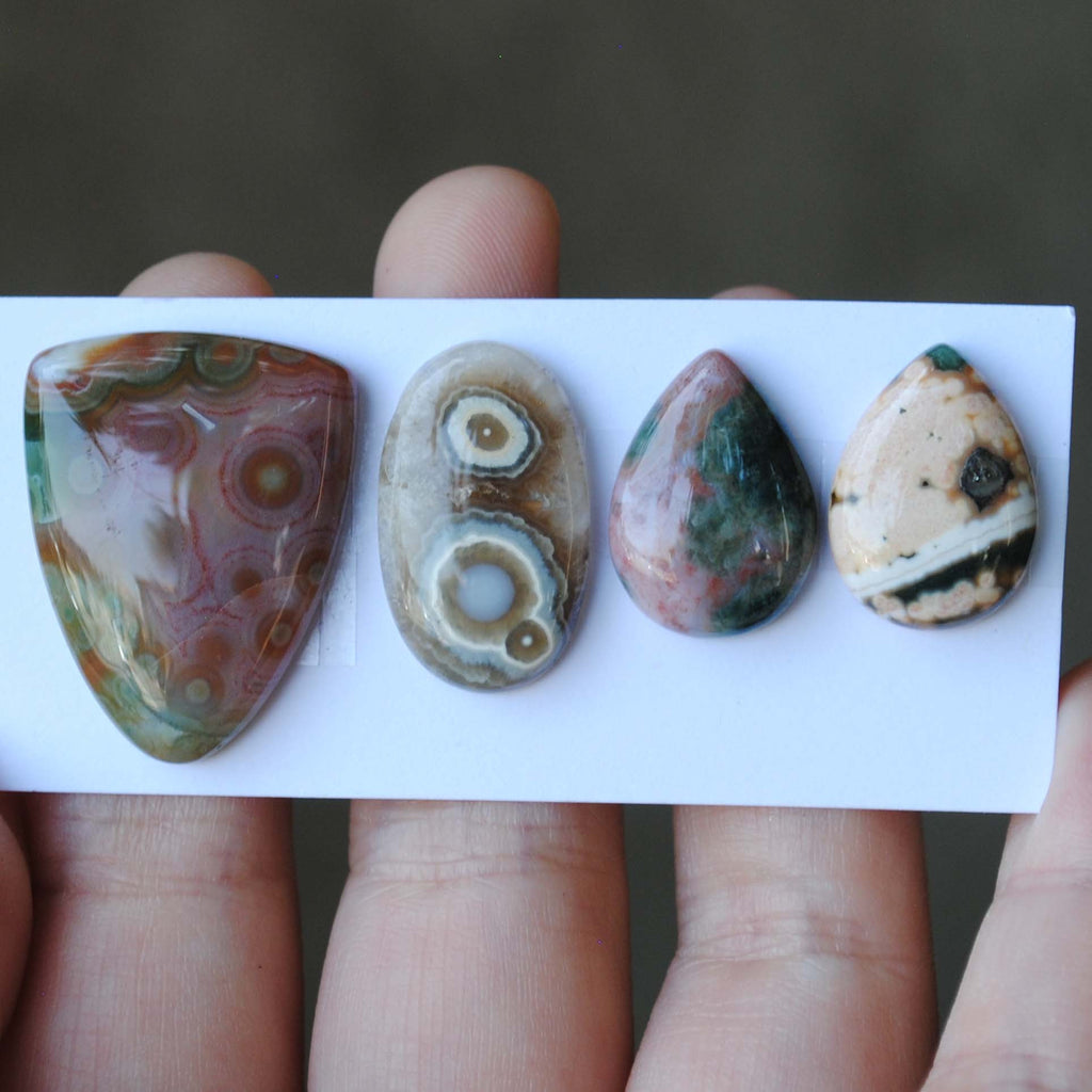 Ocean Jasper cabochons