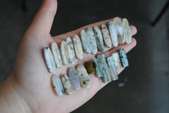 Ocean Jasper flat stick beads (lot 6)