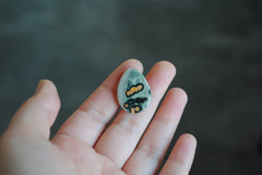 Drop Ocean Jasper cabochon