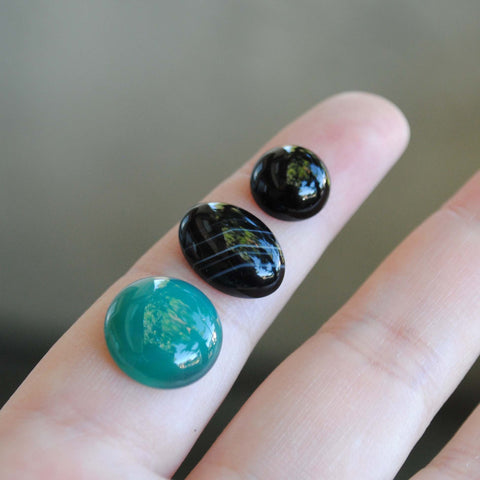 Mix lot cabochons
