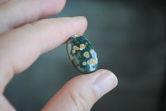 Oval Ocean Jasper cabochon