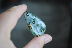 Large Drop Ocean Jasper cabochon