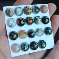 10mm Ocean Jasper cabochons