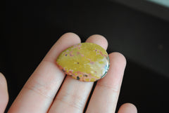 Ocean Jasper 30x22mm drop cabochon