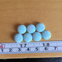 Sterling opal cabochons