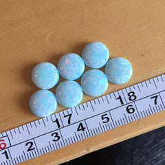 Sterling opal cabochons
