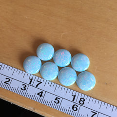 Sterling opal cabochons