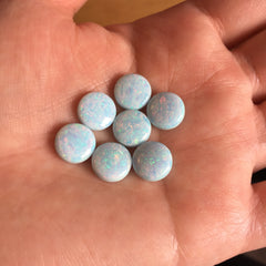 Sterling opal cabochons