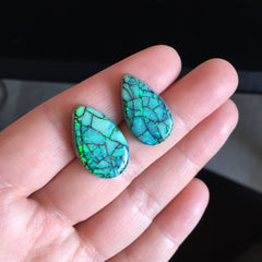 Monarch Opal cabochons