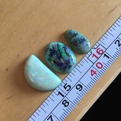 Monarch Opal cabochons