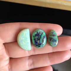 Monarch Opal cabochons