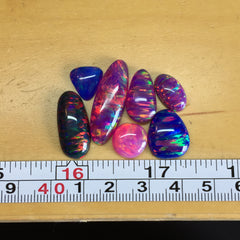 Aura opal cabochons (Lot C)