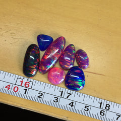 Aura opal cabochons (Lot C)
