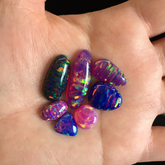 Aura opal cabochons (Lot C)
