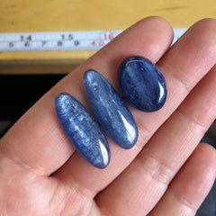 Kyanite cabochons
