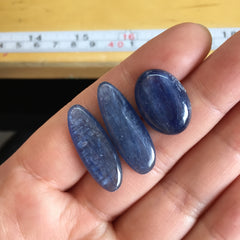 Kyanite cabochons