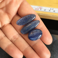 Kyanite cabochons