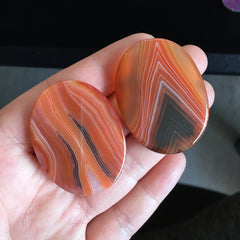 Agate cabochons