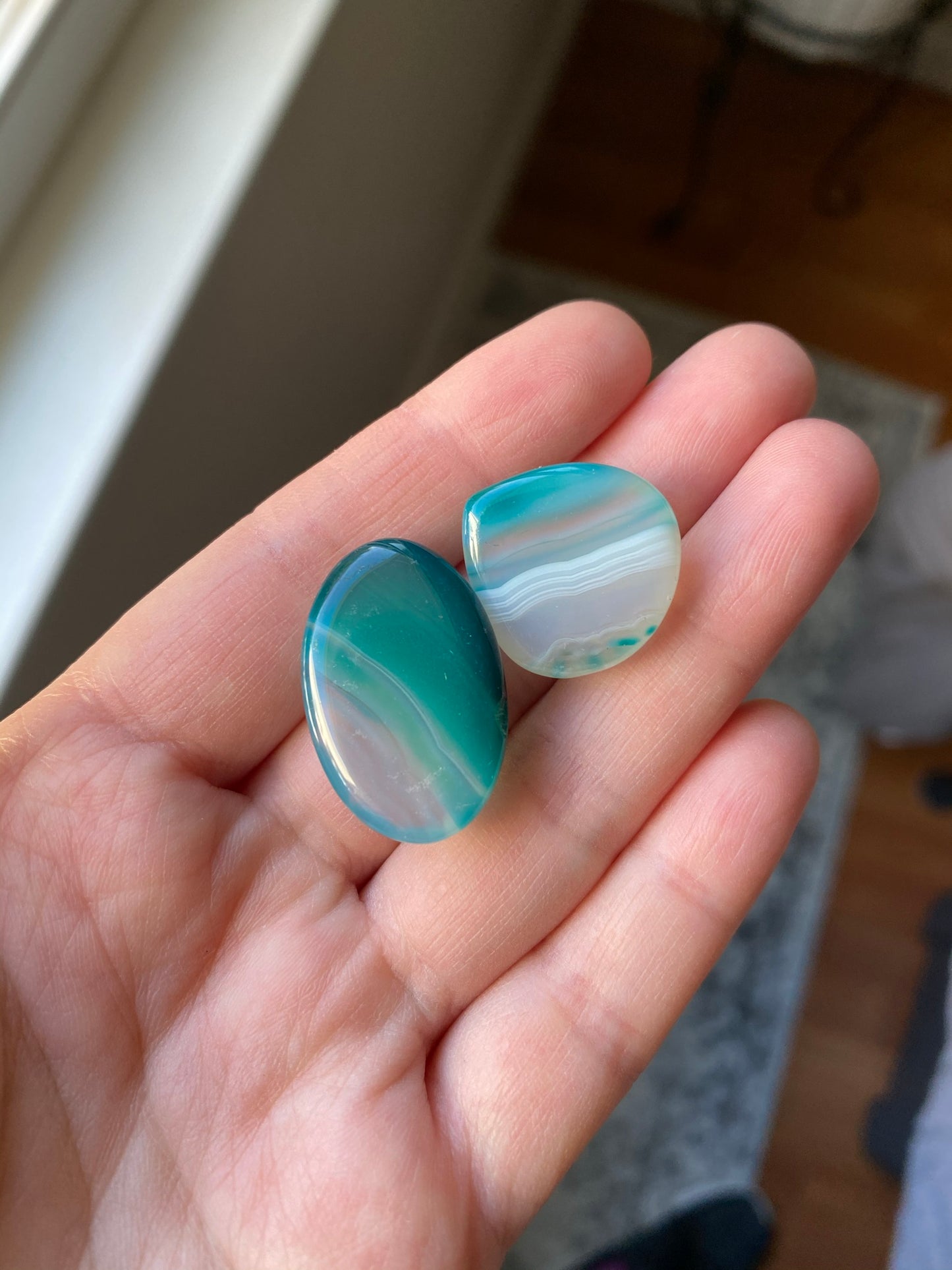Agate cabochons