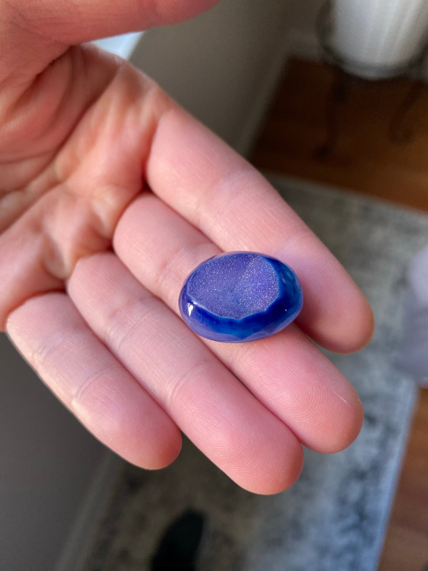 Druzy cabochon