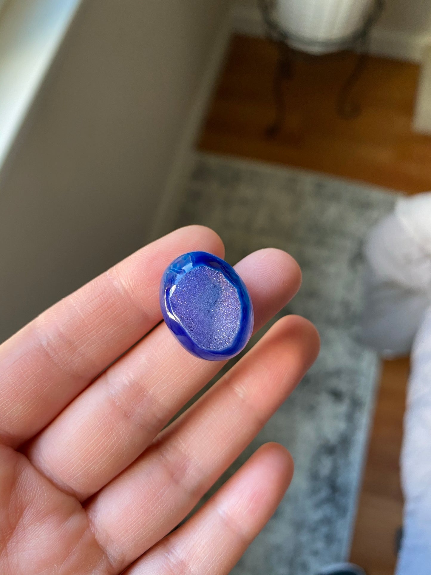 Druzy cabochon