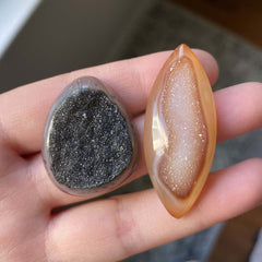 Druzy cabochons