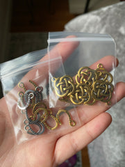 TierraCast Charms (horseshoes and celtic knots)
