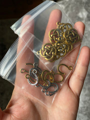TierraCast Charms (horseshoes and celtic knots)