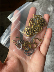 TierraCast Charms (horseshoes and celtic knots)