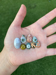 Ocean Jasper cabochons mixed lot
