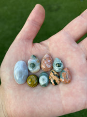 Ocean Jasper cabochons mixed lot