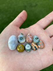 Ocean Jasper cabochons mixed lot