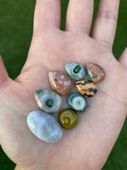 Ocean Jasper cabochons mixed lot