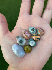 Ocean Jasper cabochons mixed lot