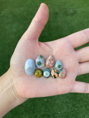 Ocean Jasper cabochons mixed lot