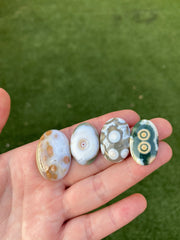Ocean Jasper oval cabochons