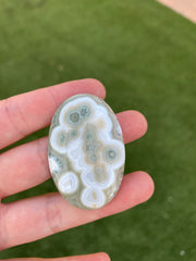 Large oval Ocean Jasper cabochon