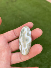 Large oval Ocean Jasper cabochon