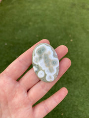 Large oval Ocean Jasper cabochon