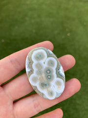 Large oval Ocean Jasper cabochon