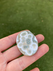 Large oval Ocean Jasper cabochon
