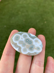 Large oval Ocean Jasper cabochon